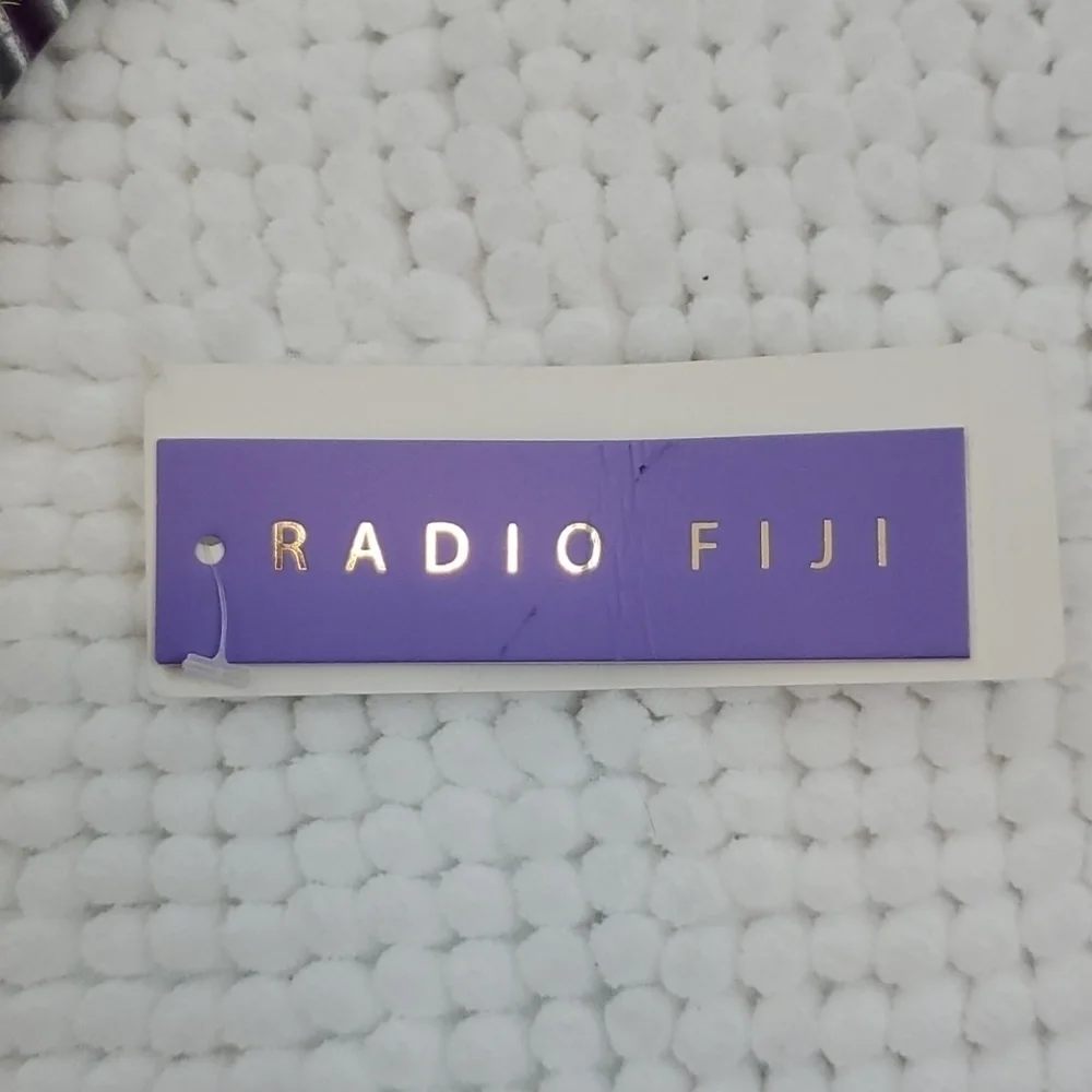 RADIO FIJI REUNION BRA W/ CROCHET. SZ S - Picture 4 of 5